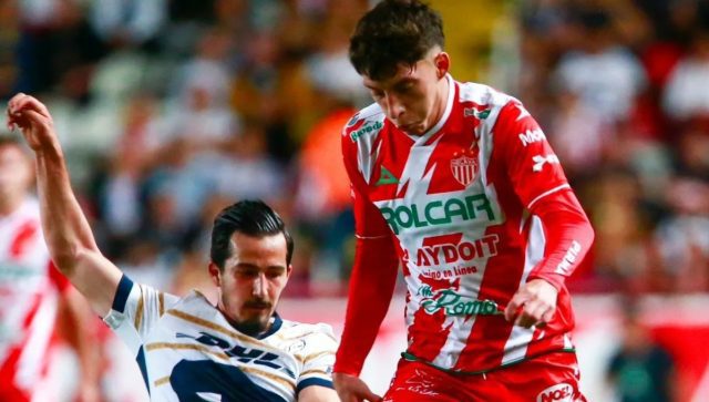 Necaxa se lleva la victoria ante los Pumas Partido de Necaxa vs Pumas