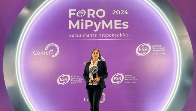 Lic. Nancy García Aguilera, representante de Eventcia.