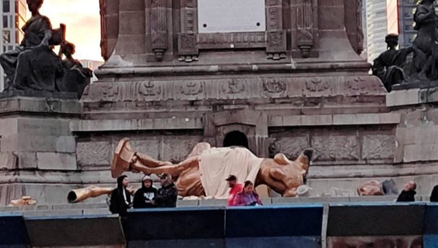 ¿Se cayó el Ángel? Usuarios de redes sociales comparten videos
