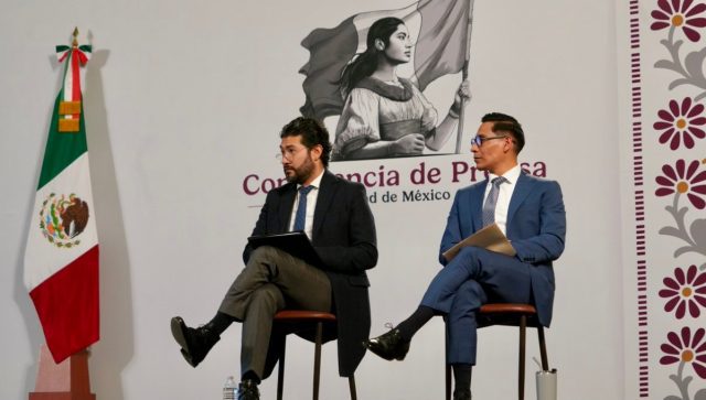 El gobierno de México anuncia nueva iniciativa para fortalecer los derechos de trabajadores de plataformas digitales Marath Baruch Bolaños López, titular de STPS / Foto: X @marathb
