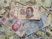 El peso mexicano en caída libre frente al dólar Peso mexicano