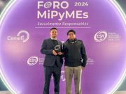 Prefamovil e Infraestructura recibió por segundo año el Distintivo ESR® Víctor Vences y Ricardo Méndez, miembros de la empresa Prefamovil Infraestructura.