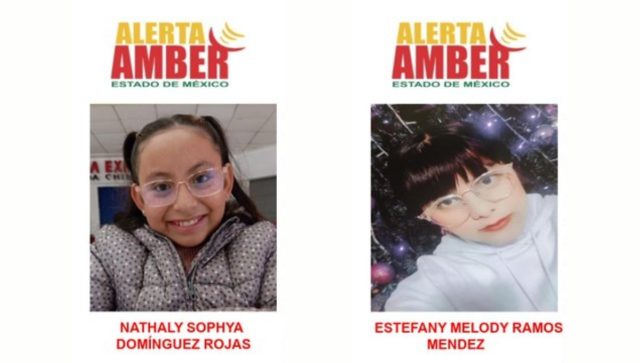 Alerta Amber en Edomex: buscan a dos menores