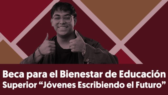 Apoyo mensual de 2,800 pesos para estudiantes de nivel superior