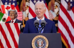 Biden pide a Trump reconsiderar aranceles contra México y Canadá