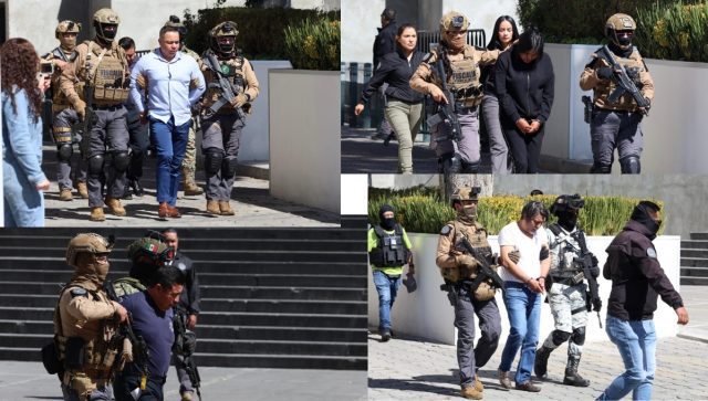 Detienen a 14 funcionarios en Operativo Enjambre en Edomex
