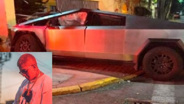 Él es el dueño de la Cybertruck que se estrelló contra una casa