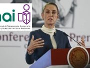 Sheinbaum acusa por corrupción al INAI