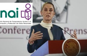 Sheinbaum acusa por corrupción al INAI