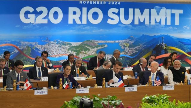 Sheinbaum y Biden hablan sobre migración y seguridad en G20