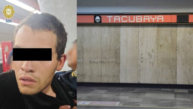 Sujeto lesiona a 4 personas y se lanza a las vías en Tacubaya