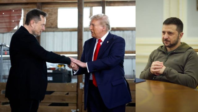 Trump incluyó a Elon Musk en una llamada con Zelensky