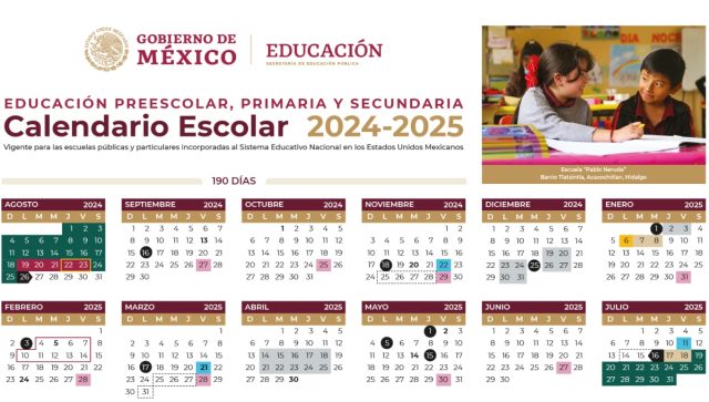 ¿Cuándo son las vacaciones de diciembre para la SEP?