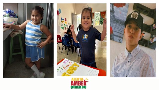 Alerta Amber en Quintana Roo: buscan a tres menores perdidos