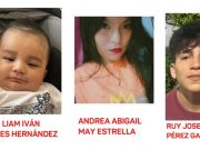 Alerta Amber en Yucatán por desaparición de un bebé y dos adolescentes