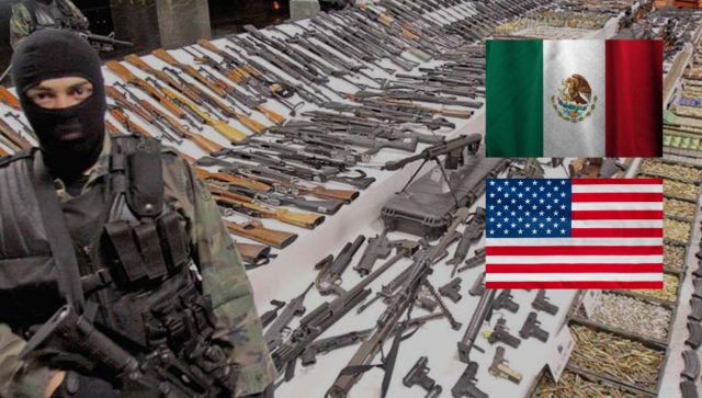 México y EUA frenan contrabando de19,000 armas