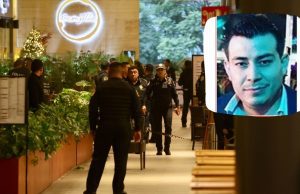 El es el hombre asesinado ayer en Plaza Miyana, Polanco