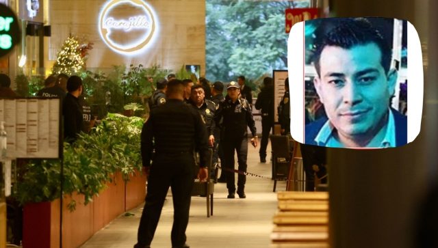 El es el hombre asesinado ayer en Plaza Miyana, Polanco