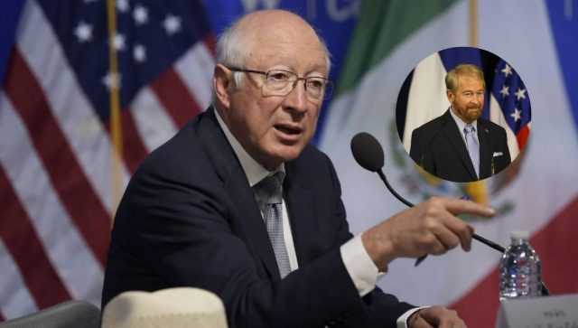 Ken Salazar optimista ante cambio de Embajador de USA-México