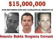 Ofrece EE.UU. $15 millones por captura de ‘El Mencho’