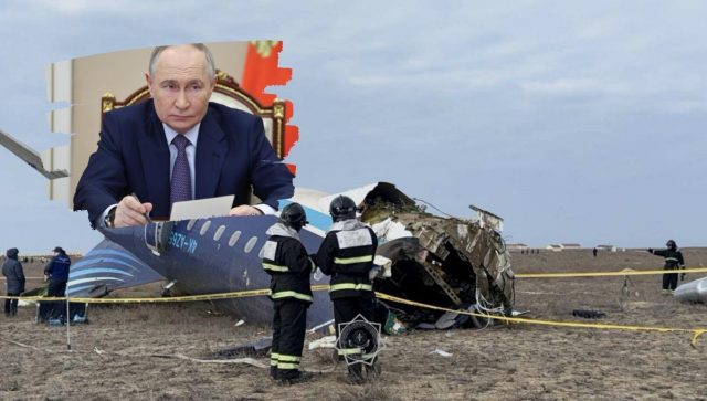 Putin se disculpa por accidente de avión azerbaiyano en Kazajistán