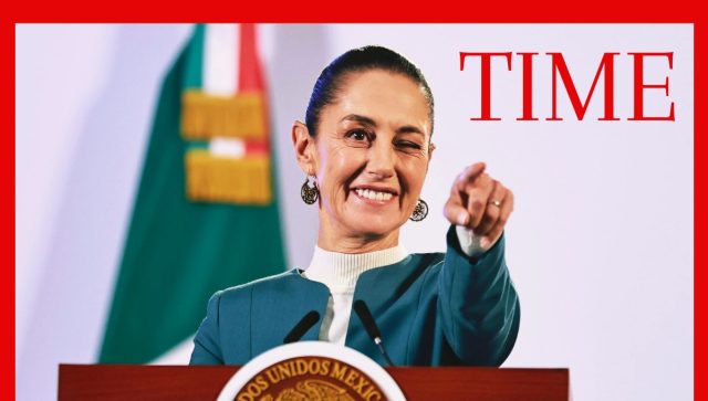 Sheinbaum entre finalistas para Persona del Año de revista TIME