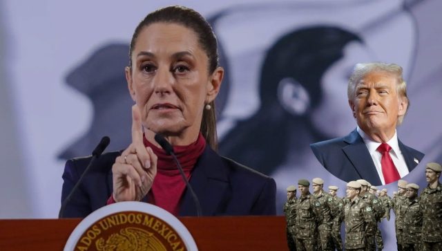 Sheinbaum responde a Trump sobre enviar Ejército a México