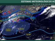 Alerta por DANA y Frente Frío 25 en México
