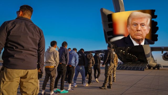Deportaciones masivas de migrantes comienzan en EUA