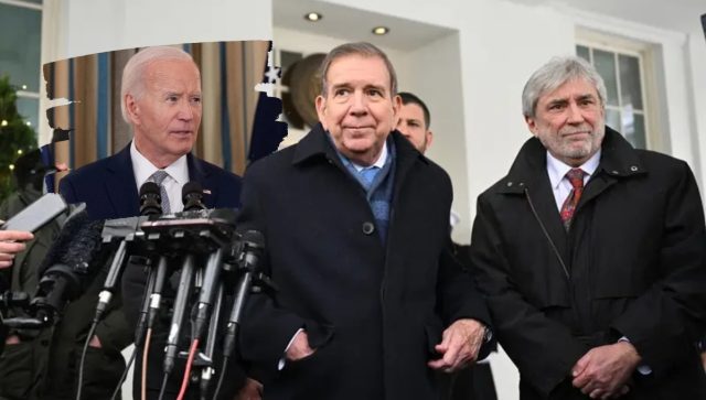 González Urrutia se reúne con Joe Biden en la Casa Blanca