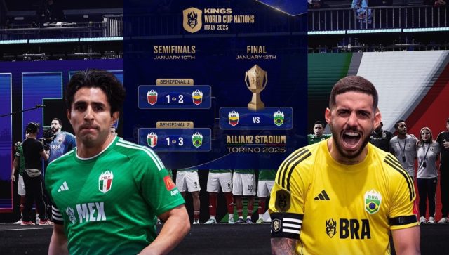México cae ante Brasil en la Kings World Cup Nations 2025