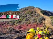México envía 72 elementos a Los Ángeles para combatir incendios