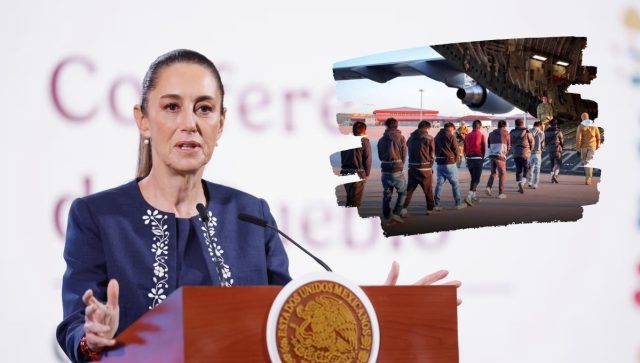 México recibe 4,094 deportados en una semana: Sheinbaum