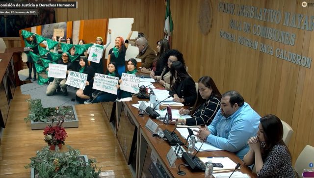 Nayarit despenaliza el aborto con 17 votos a favor y 12 en contra