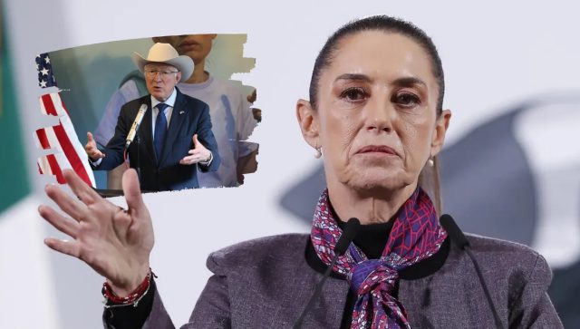 Sheinbaum critica postura de Ken Salazar