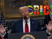 Trump amenaza con aranceles del 100% a los BRICS