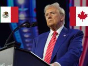 Trump dice impondrá aranceles a México y Canadá por migración