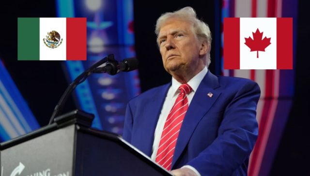 Trump dice impondrá aranceles a México y Canadá por migración