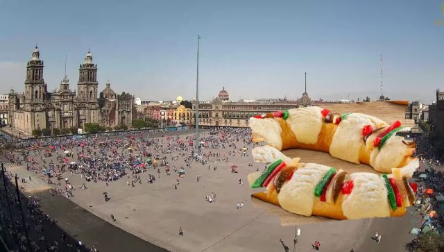 ¿Rosca de Reyes gratis en el Zócalo? Aquí los detalles