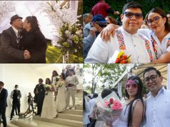 500 parejas se casan en boda colectiva en Los Pinos