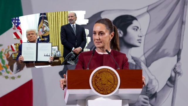 Sheinbaum busca frenar aranceles y responde a EUA