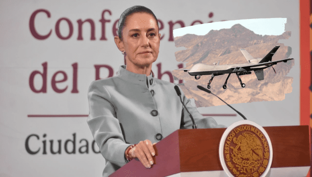 Sheinbaum desmiente vulneración de soberanía por drones