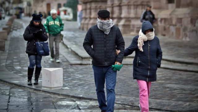 Vórtice polar y frente frío 26 traerán bajas temperaturas
