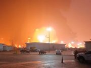 Sheinbaum confirma cinco muertos tras incendio en la Refinería Olmeca, en Dos Bocas