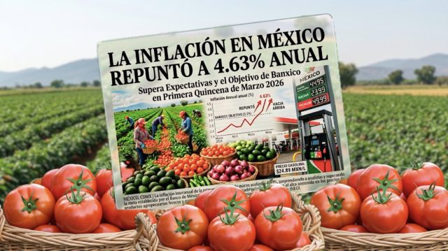 Fatal primer quincena de marzo para México; la inflación sube 4.63%