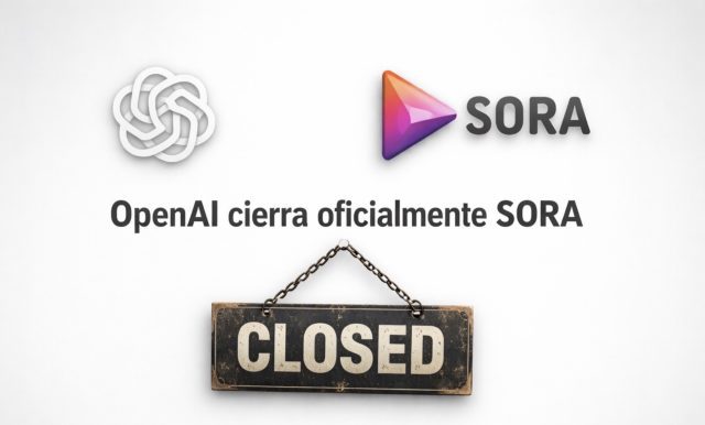 OpenAI cierra Sora, su generador de video, tras recibir inversión de Disney.