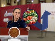 Sheinbaum descarta impacto duradero en alimentos pese al alza de precios en México.