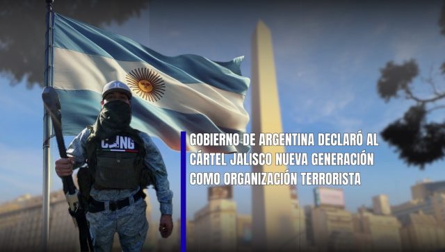 Argentina declara al CJNG como “organización terrorista”.