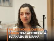 Noelia Castillo, de 25 años, muere por eutanasia en españa.