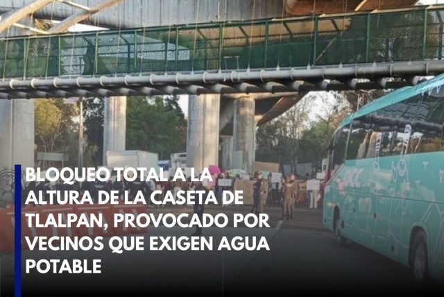 La México-Cuernavaca sufre un bloqueo total en el primer día de vacaciones.